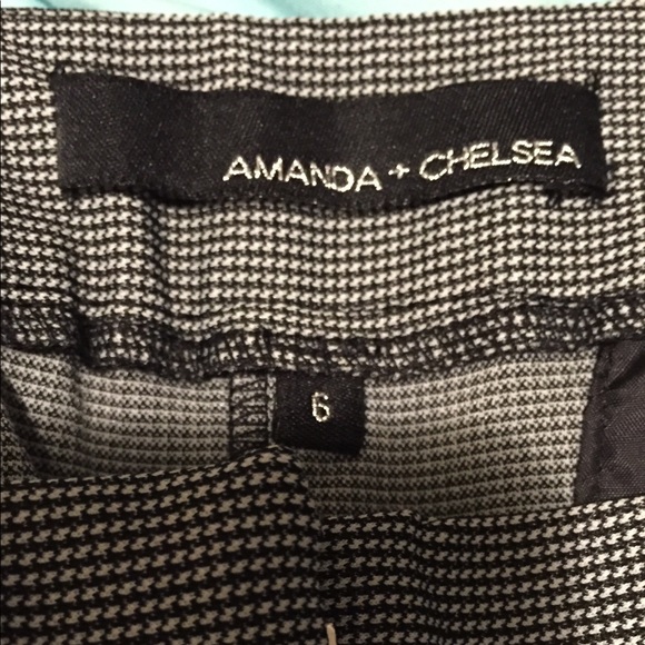 NWT Amanda&Chelsea Black/gray Ankle Business Pant - Picture 4 of 4